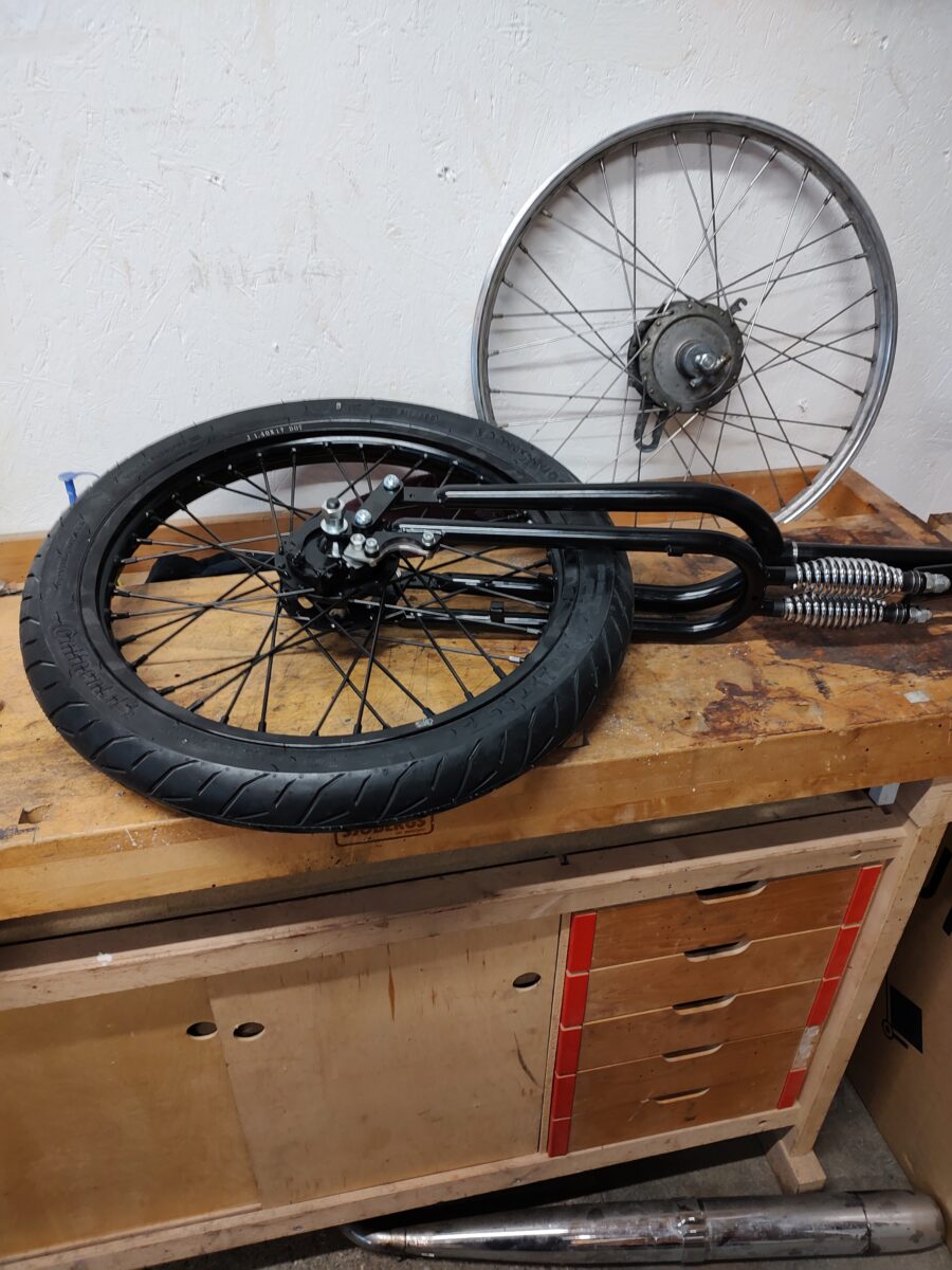Projekt Springergabel | Puch Maxi N